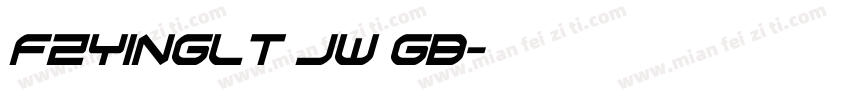FZYINGLT JW GB字体转换